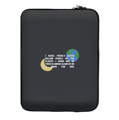 Climb Up On A Moon For You Laptop Sleeve