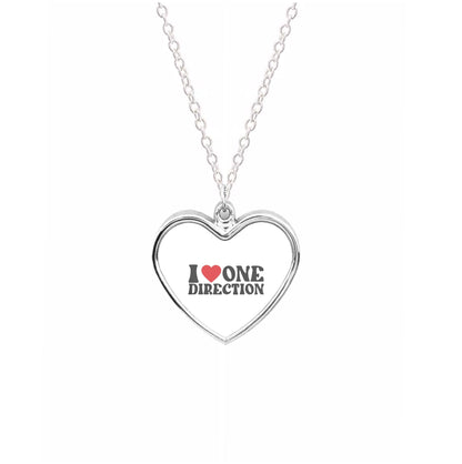 I Love Direction Necklace