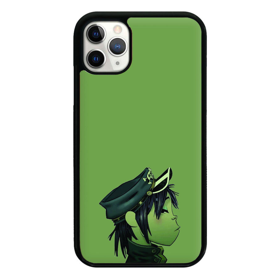 Green 2d - Gorillaz Phone Case