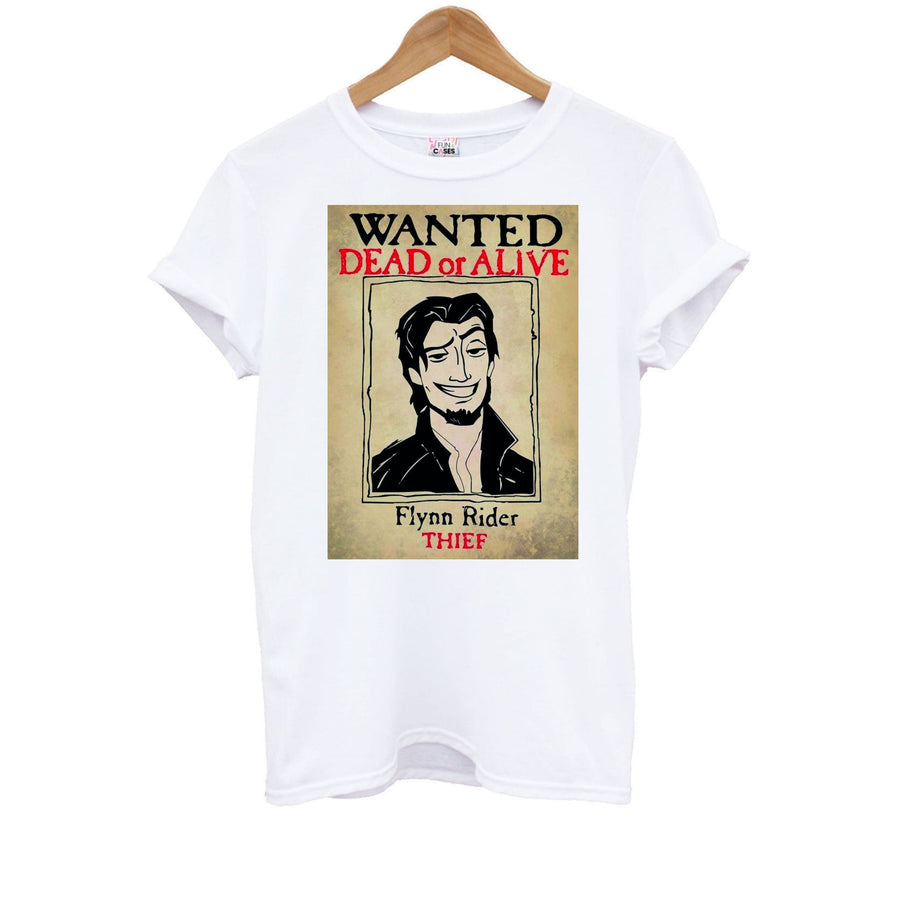 Wanted Dead Or Alive - Tangled Kids T-Shirt