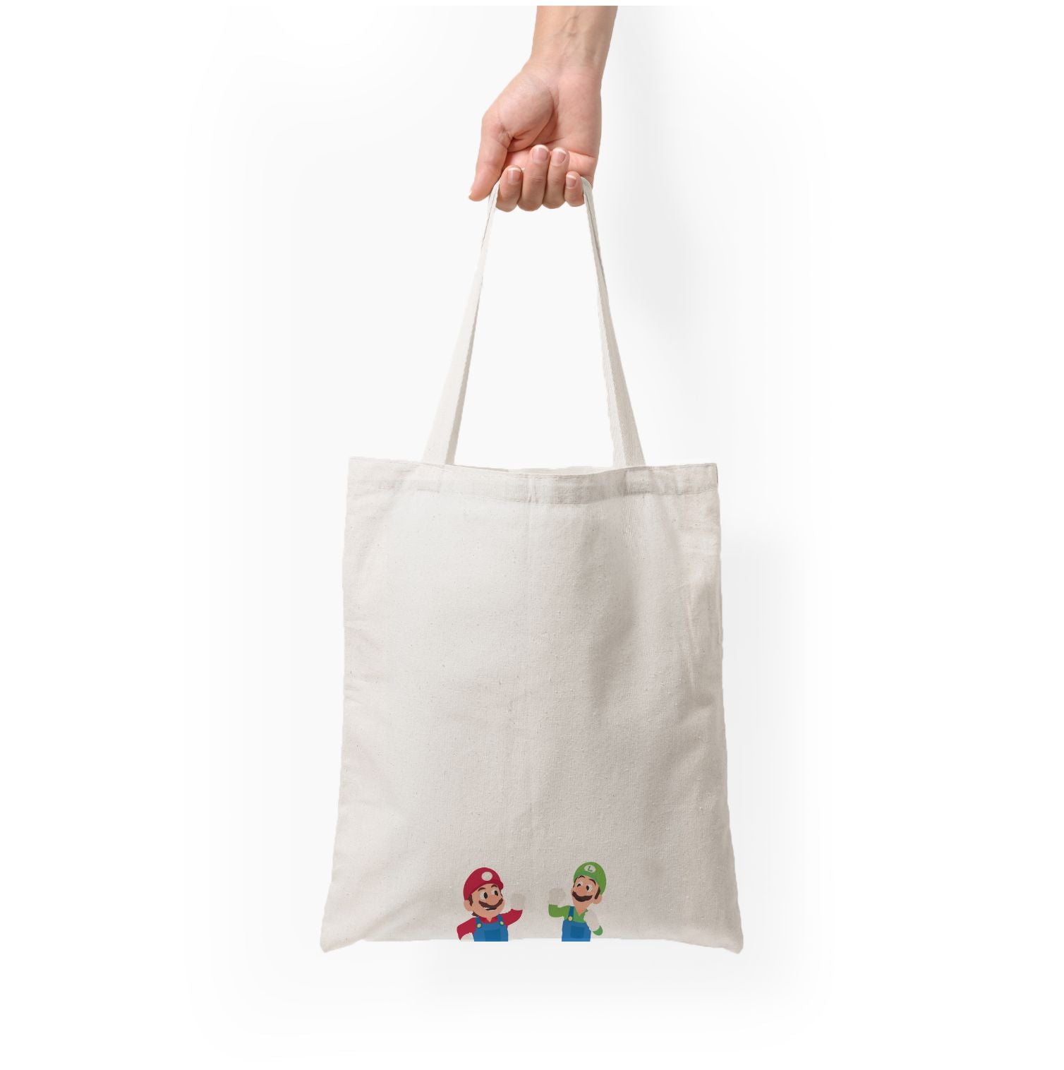 Mario And Luigi Tote Bag