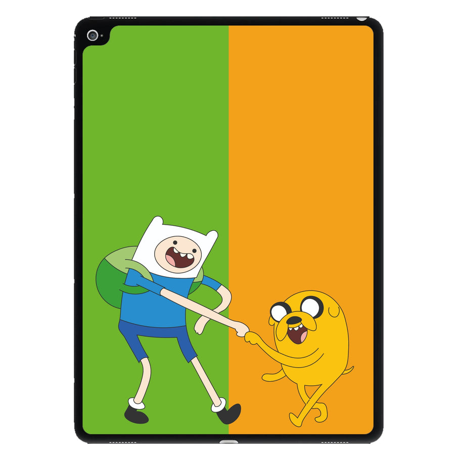 Jake The Dog And Finn The Human - Adventure Time iPad Case