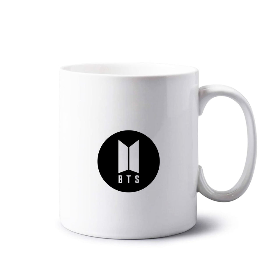 BTS logo Black - BTS Mug