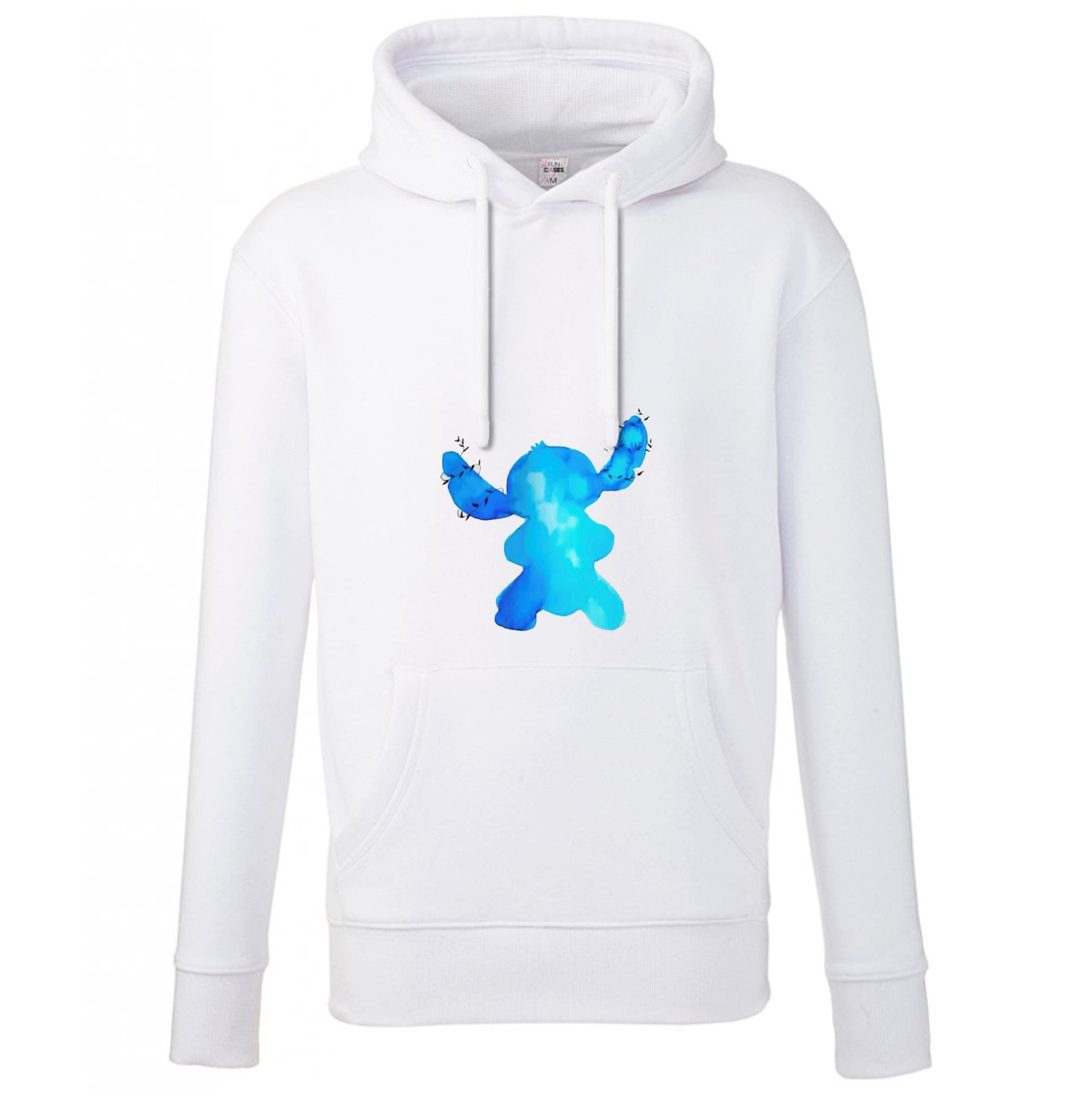 Watercolour Blue Alien Disney Hoodie