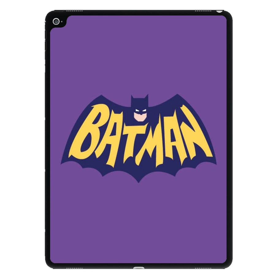 Batman Purple Logo iPad Case