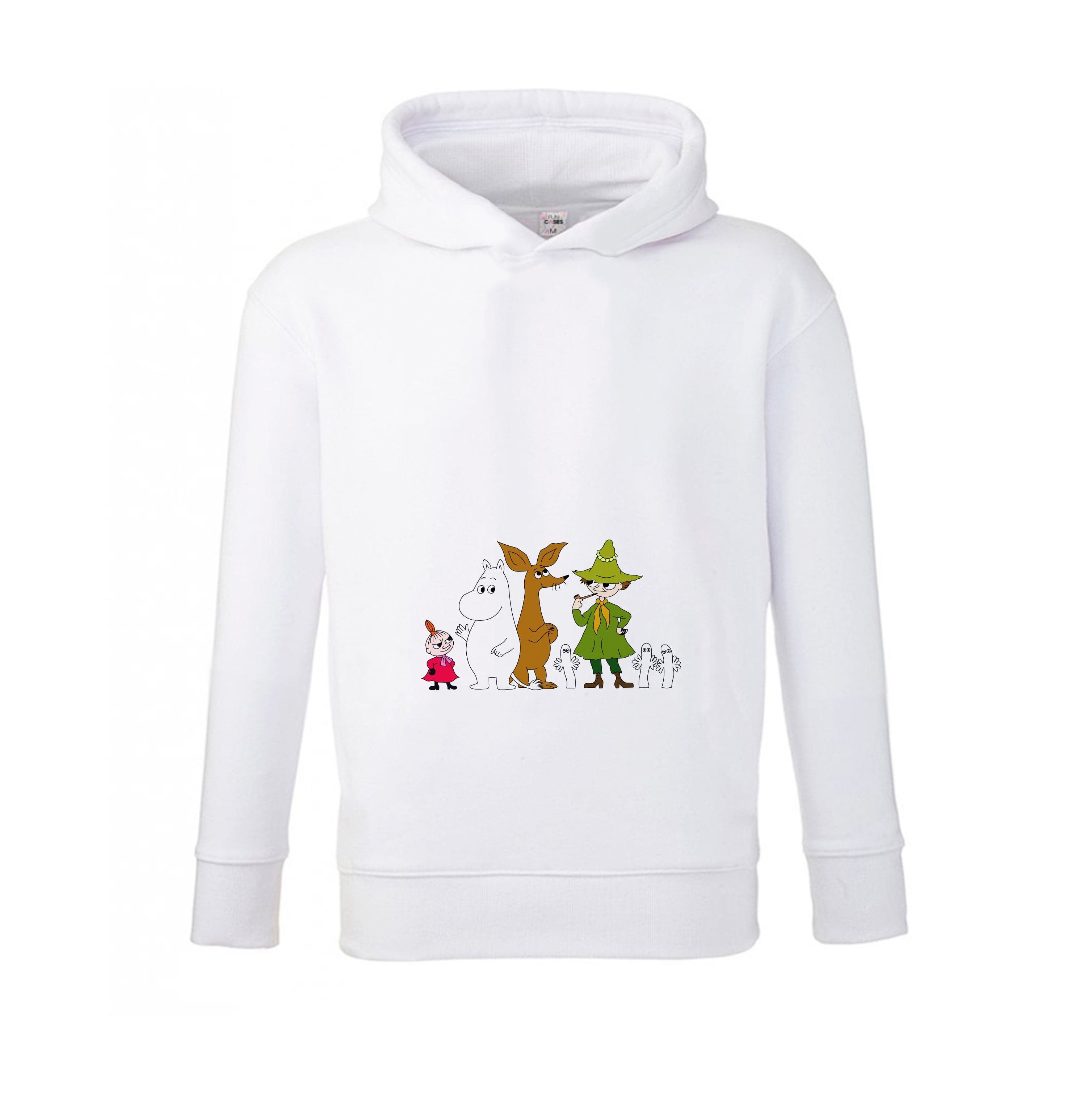 Moom Characters Kids Hoodie