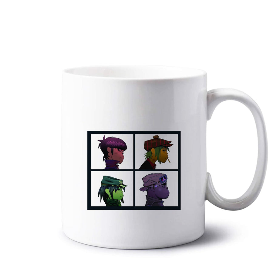 Members - Gorillaz Mug