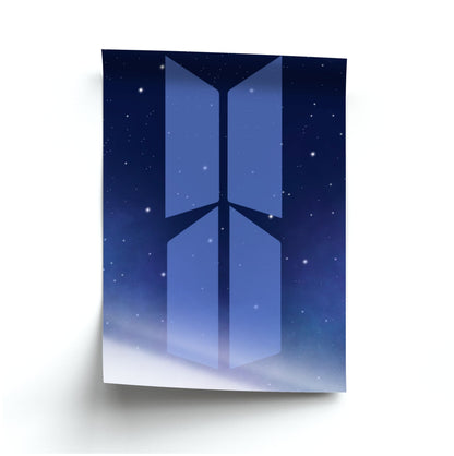 BTS Blue Night - K Pop Poster