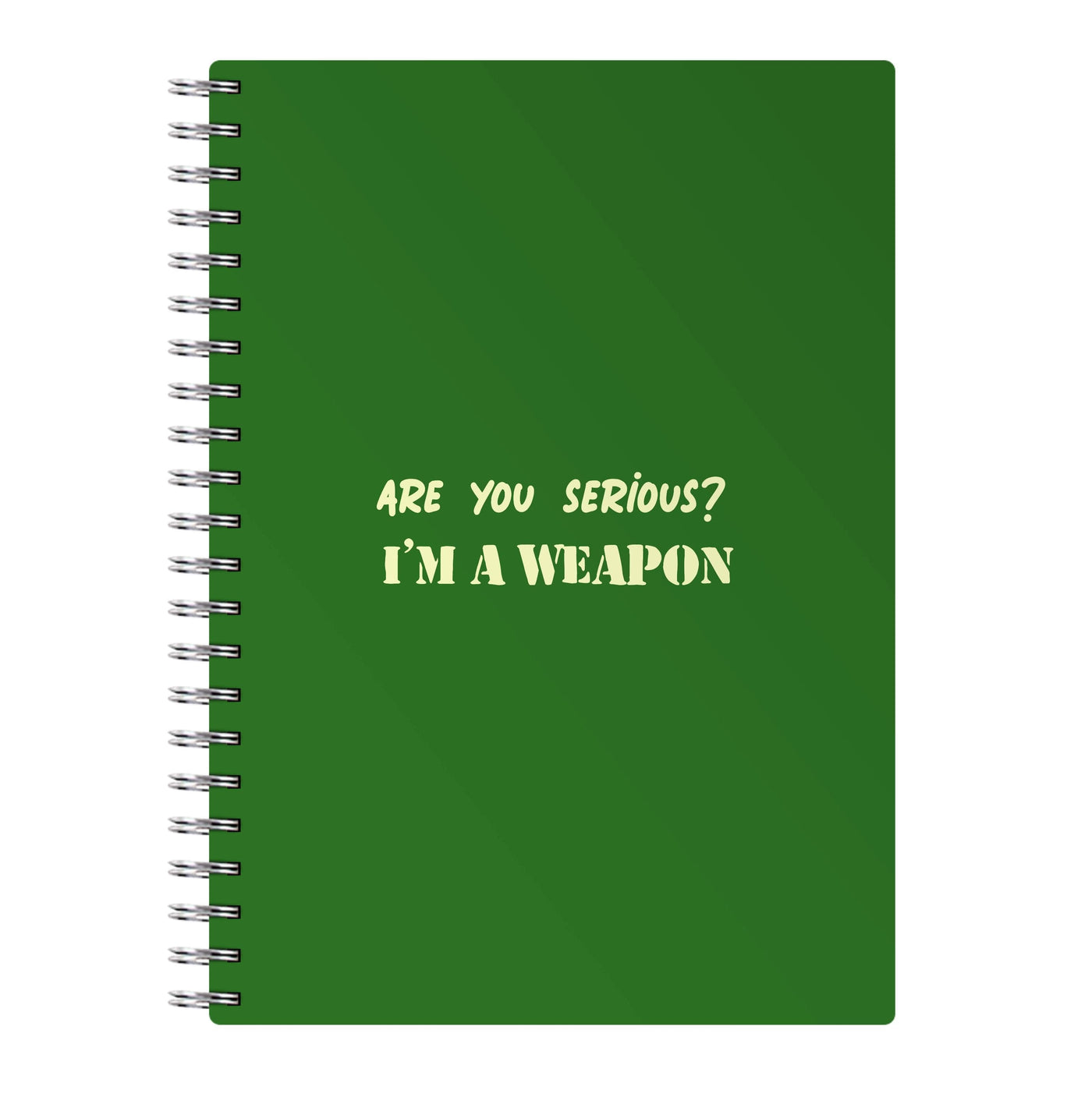 Are You Serious? I'm A Weapon - Islanders Notebook