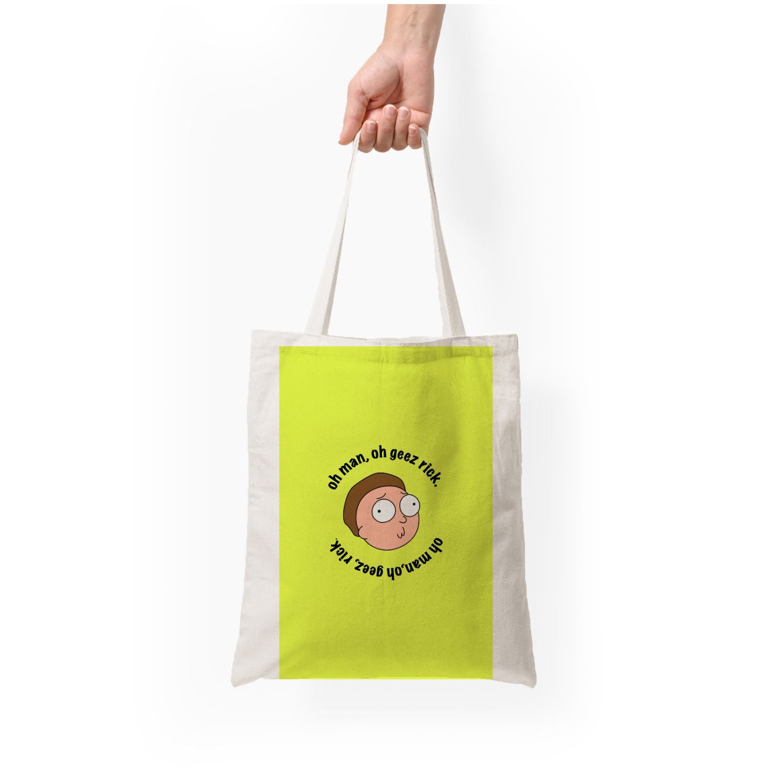 Oh man, oh geez Rick - RAM Tote Bag