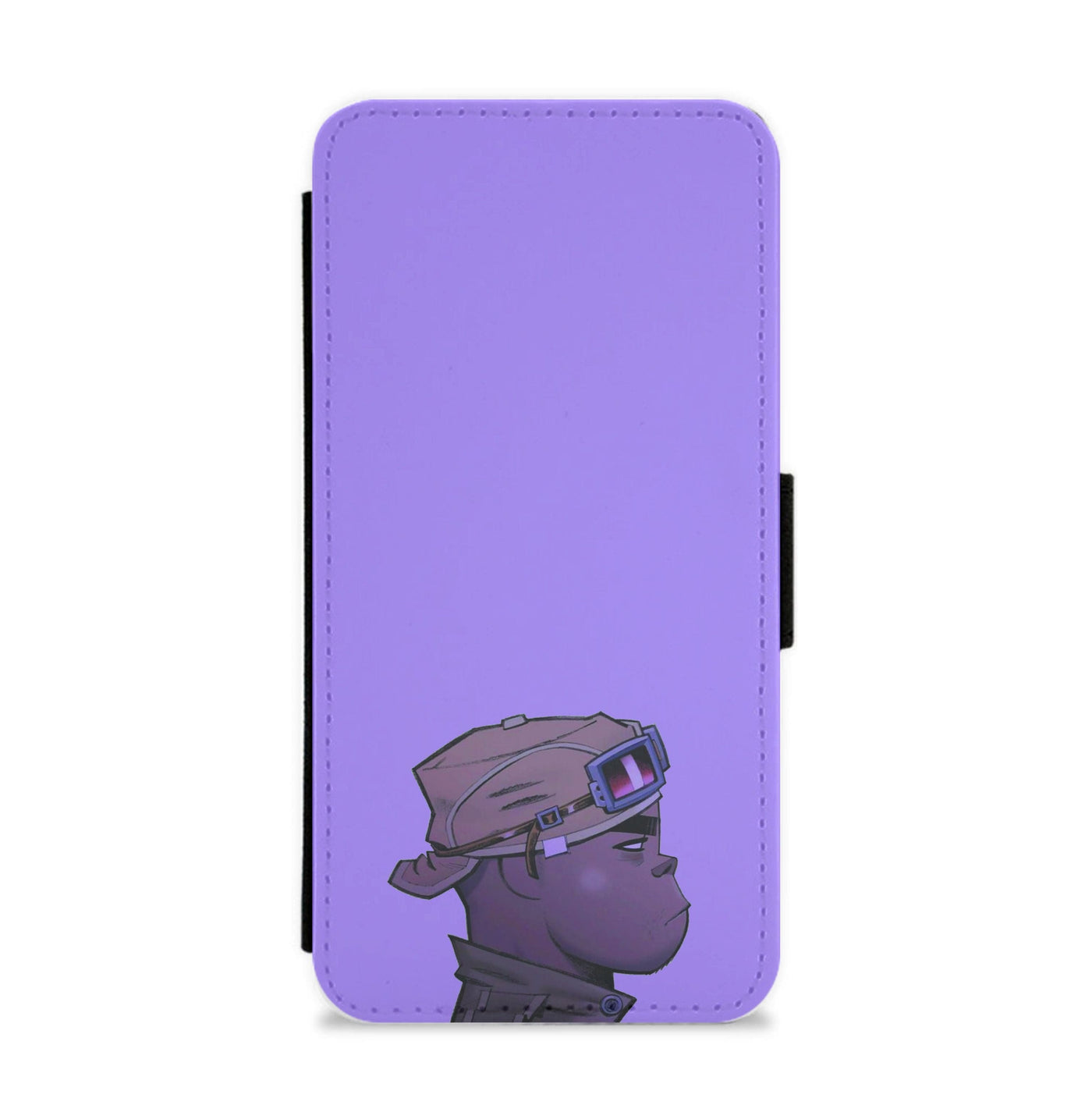 Purple 2d - Gorillaz Flip / Wallet Phone Case