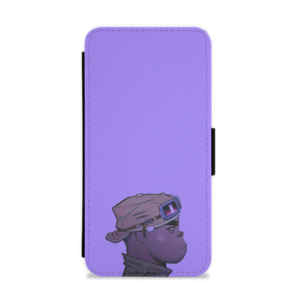 Purple 2d Flip / Wallet Phone Case