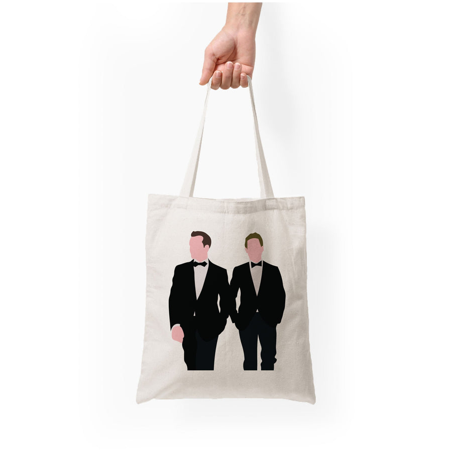 Harvey And Michael - Suits Tote Bag