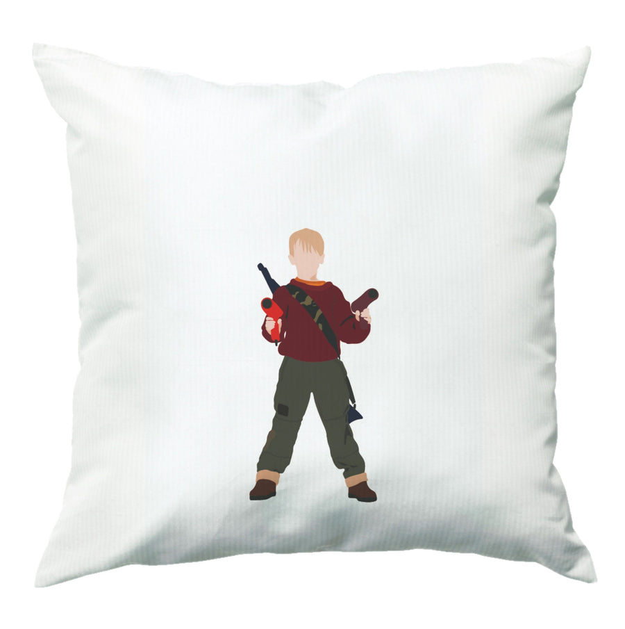 Kevin And Hairdryers - Home Alone Cushion
