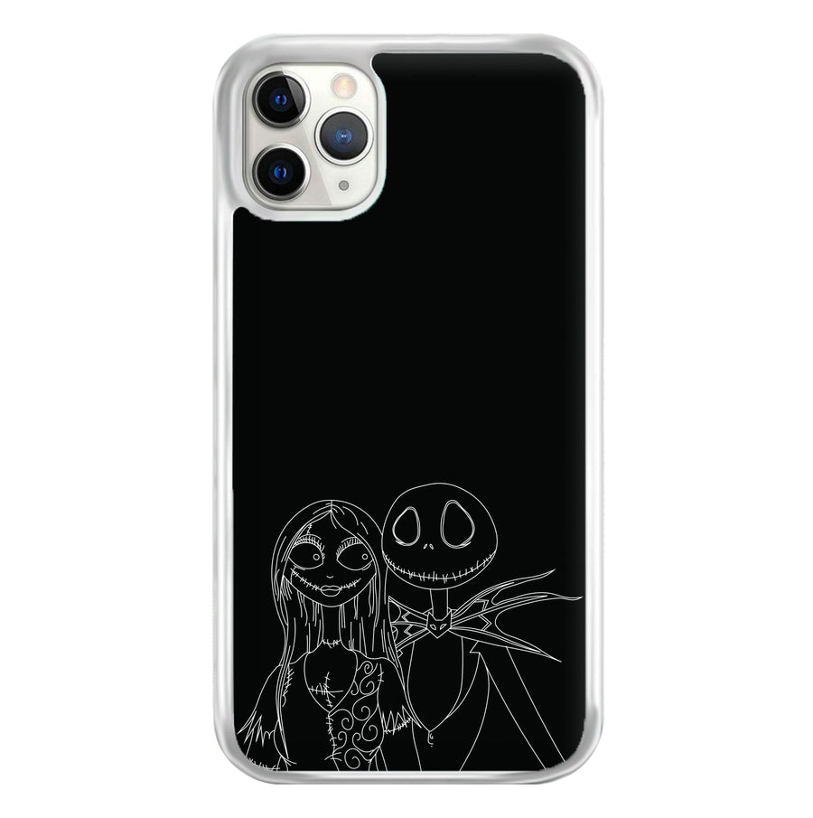 Jack And Sally - The Nightmare Before Christmas Phone Case