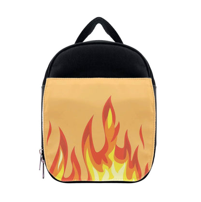 Orange Flame Lunchbox