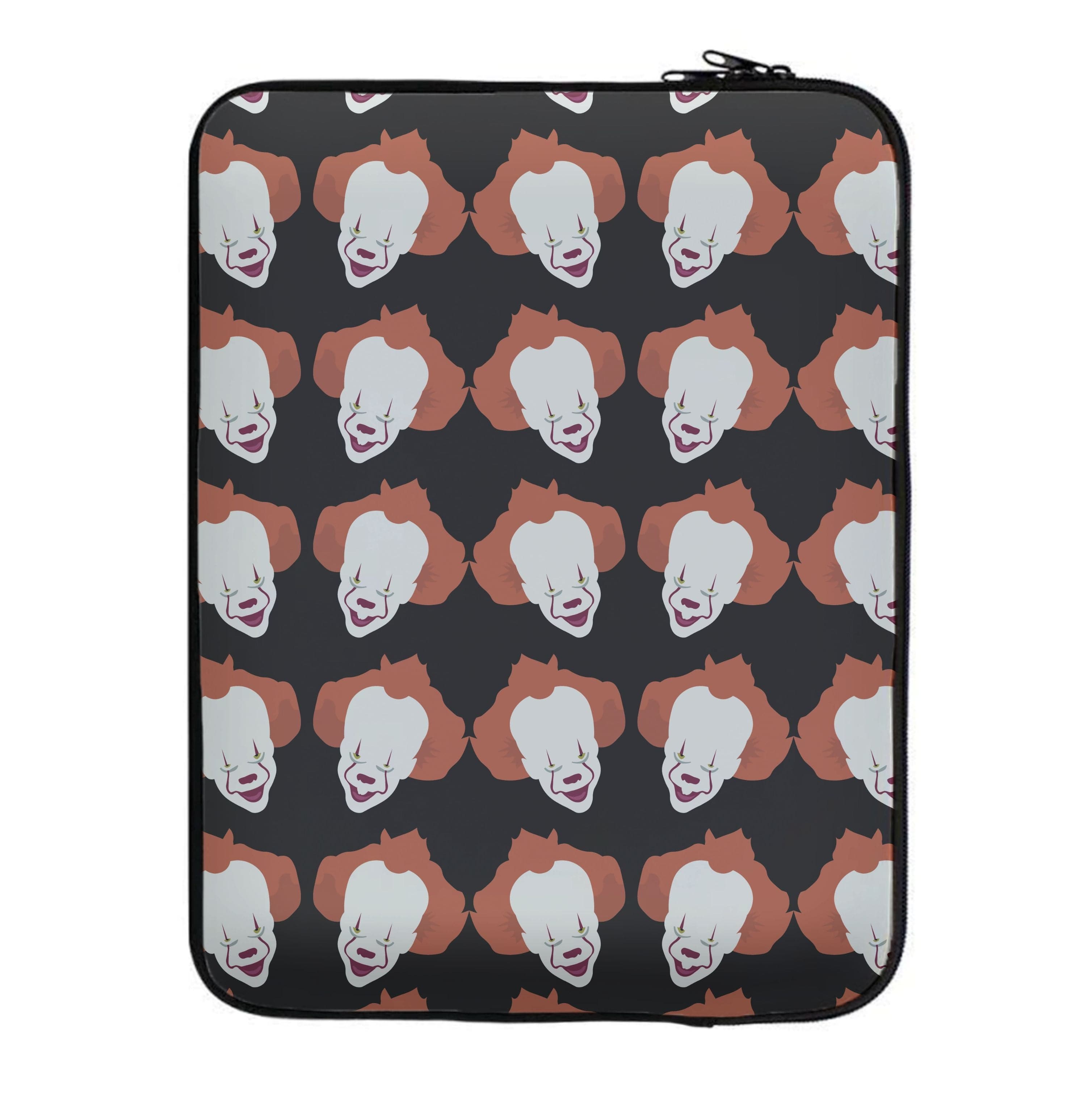 Clown Pattern Laptop Sleeve