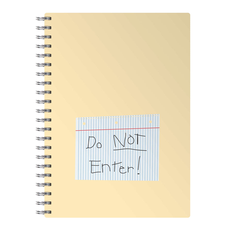 Do Not Disturb - Young Sheldon Notebook