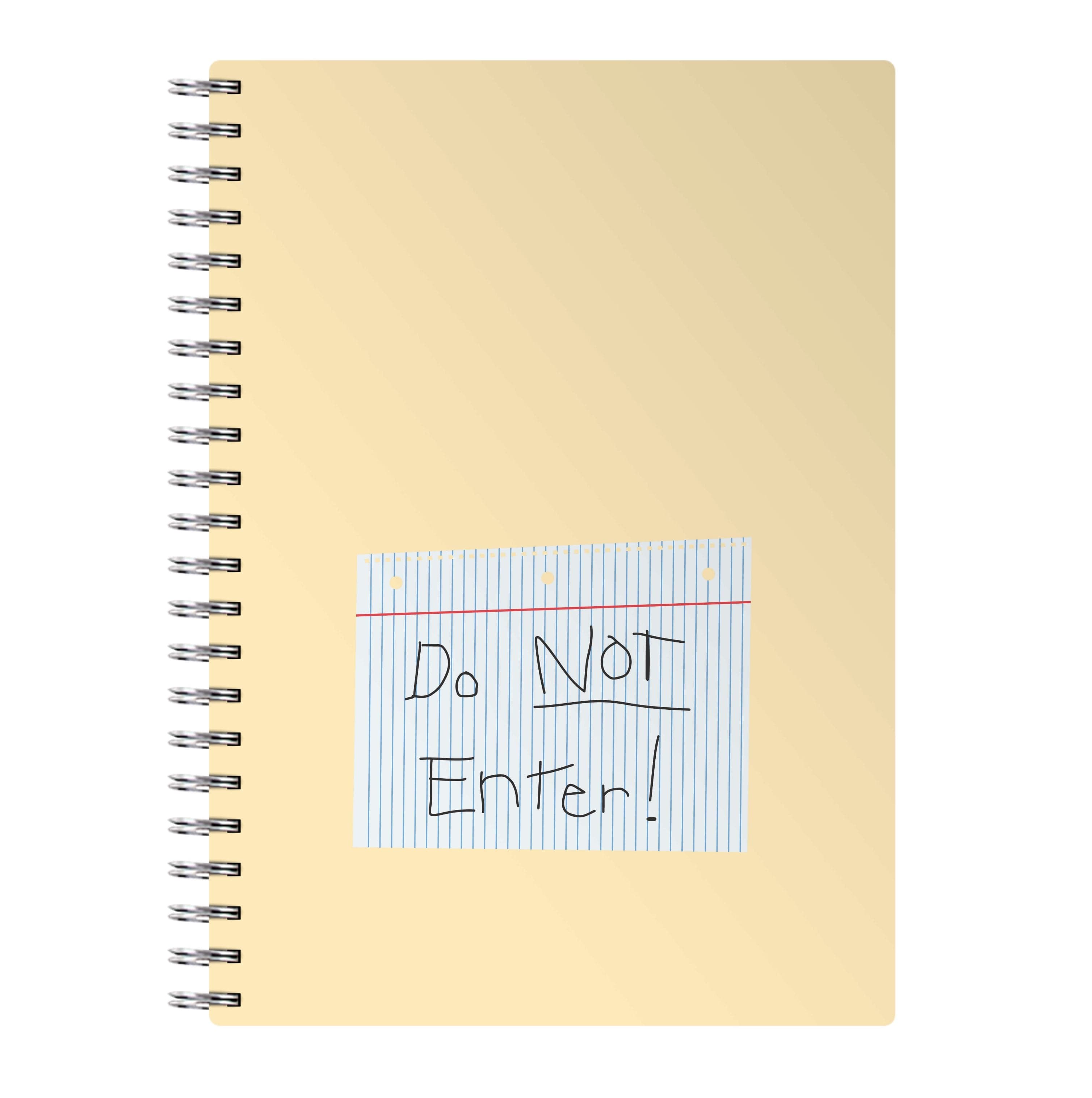 Do Not Disturb - Sheldon Notebook