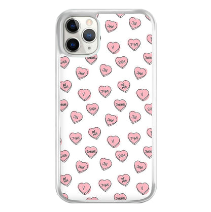 K-Pop Band Hearts Phone Case