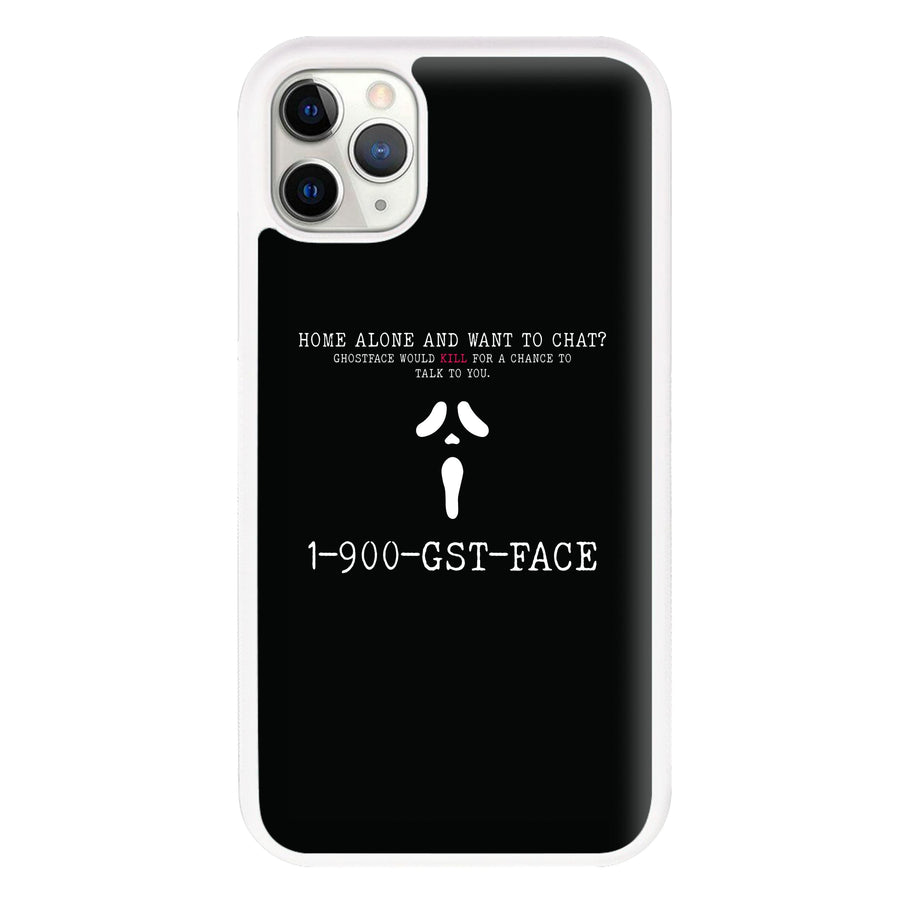 1-800-GST-FACE - Scream Phone Case