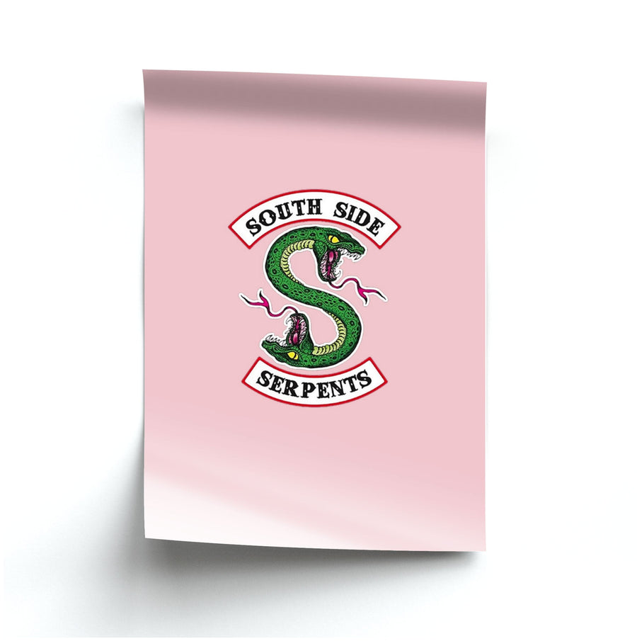 Southside Serpents - Pink Riverdale Poster