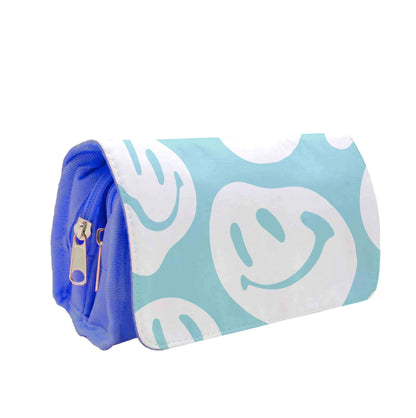 Trippn Smiley - Blue Pencil Case