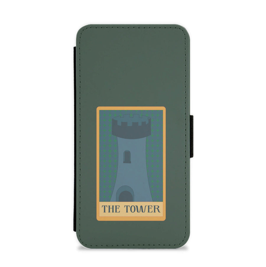 The Tower - Tarot Cards Flip / Wallet Phone Case