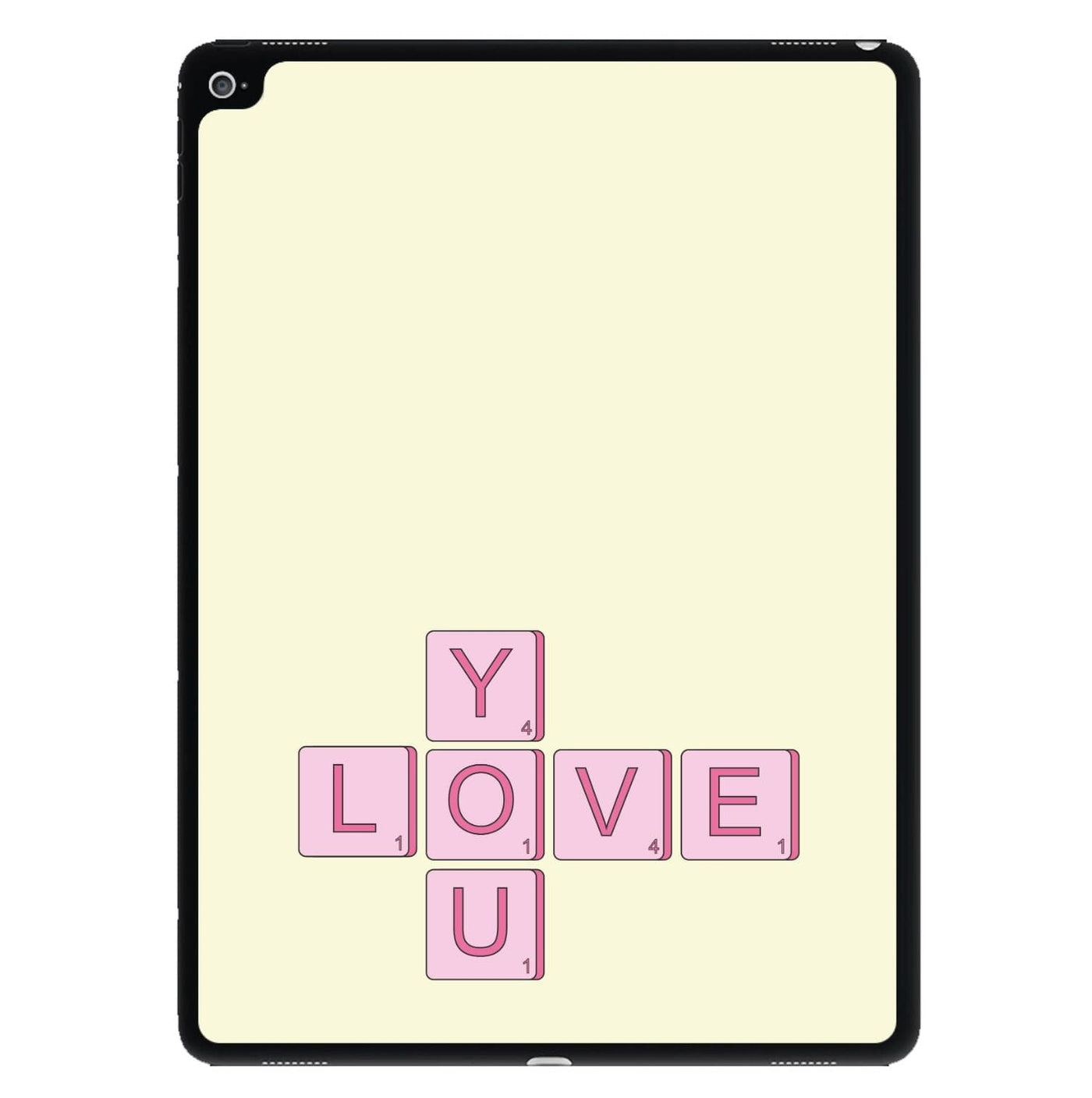 Love You - Valentine's Day iPad Case