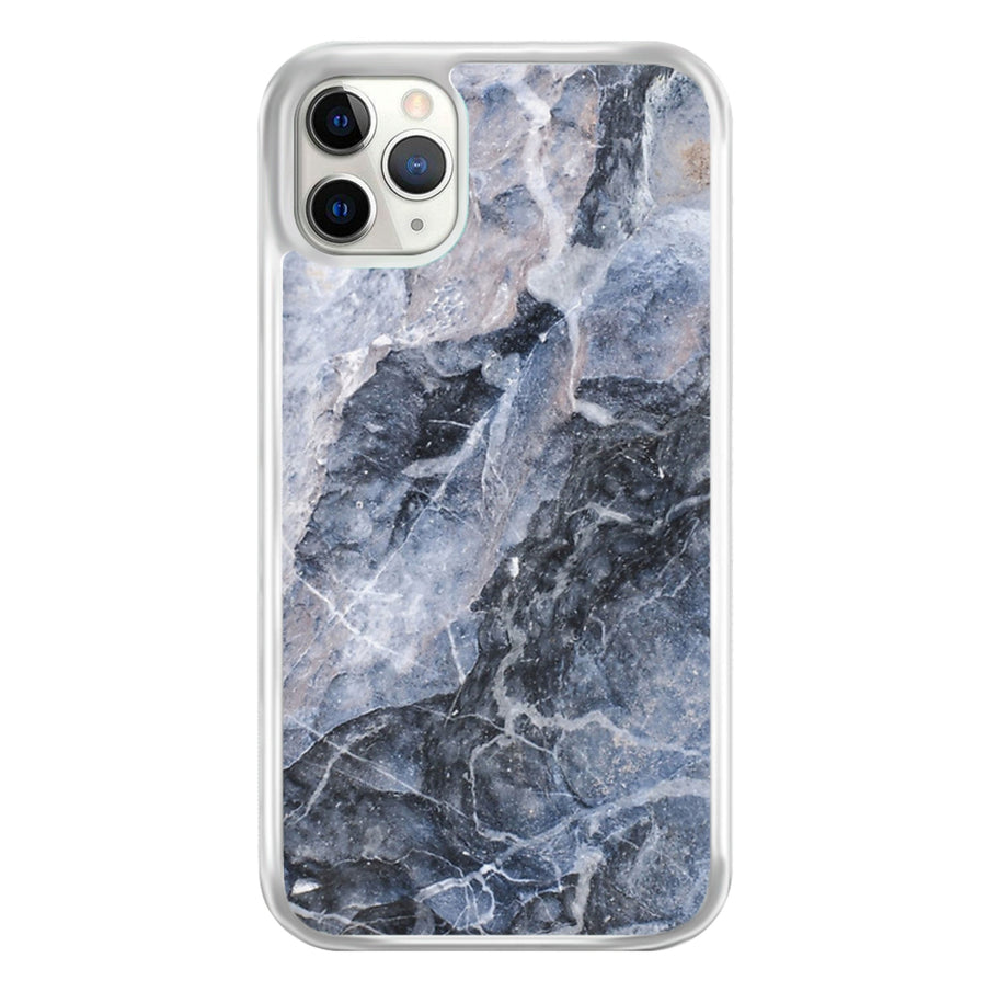 Grey and White Marble Phone Case