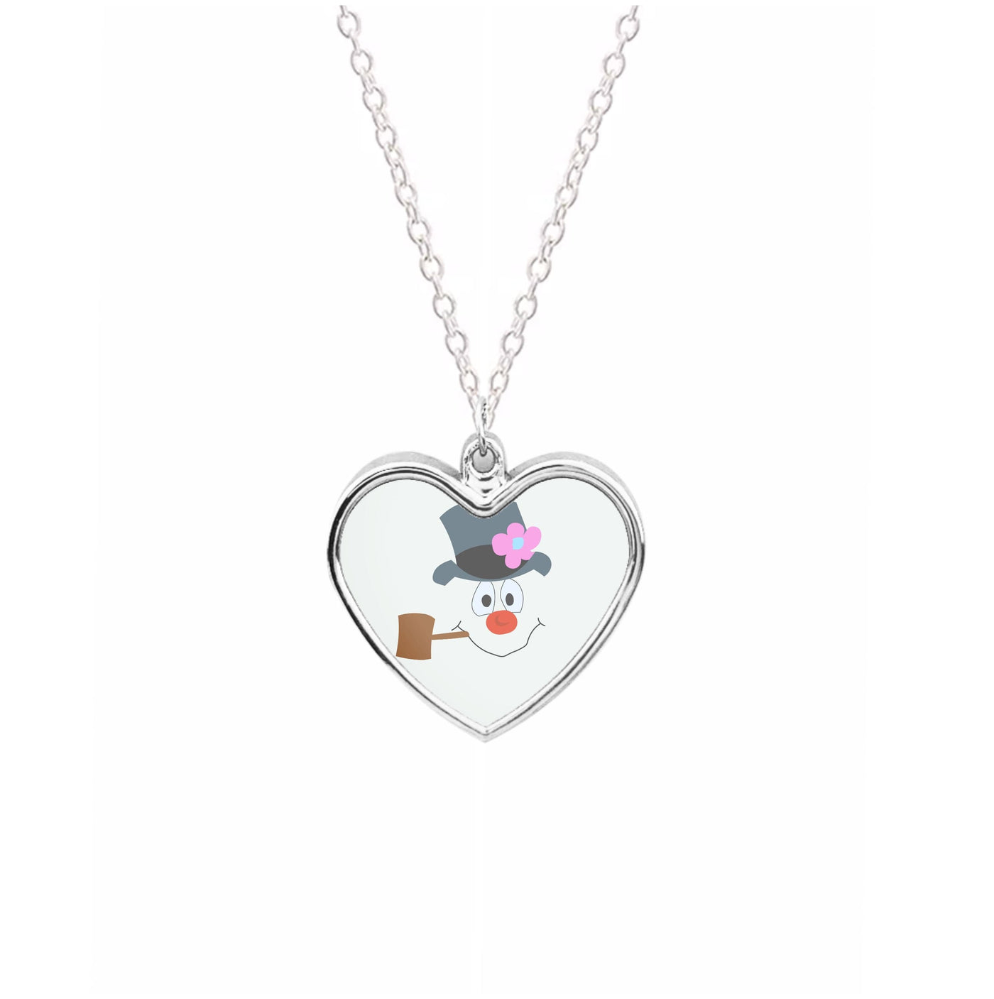 Pipe - Frosty The Snowman  Necklace