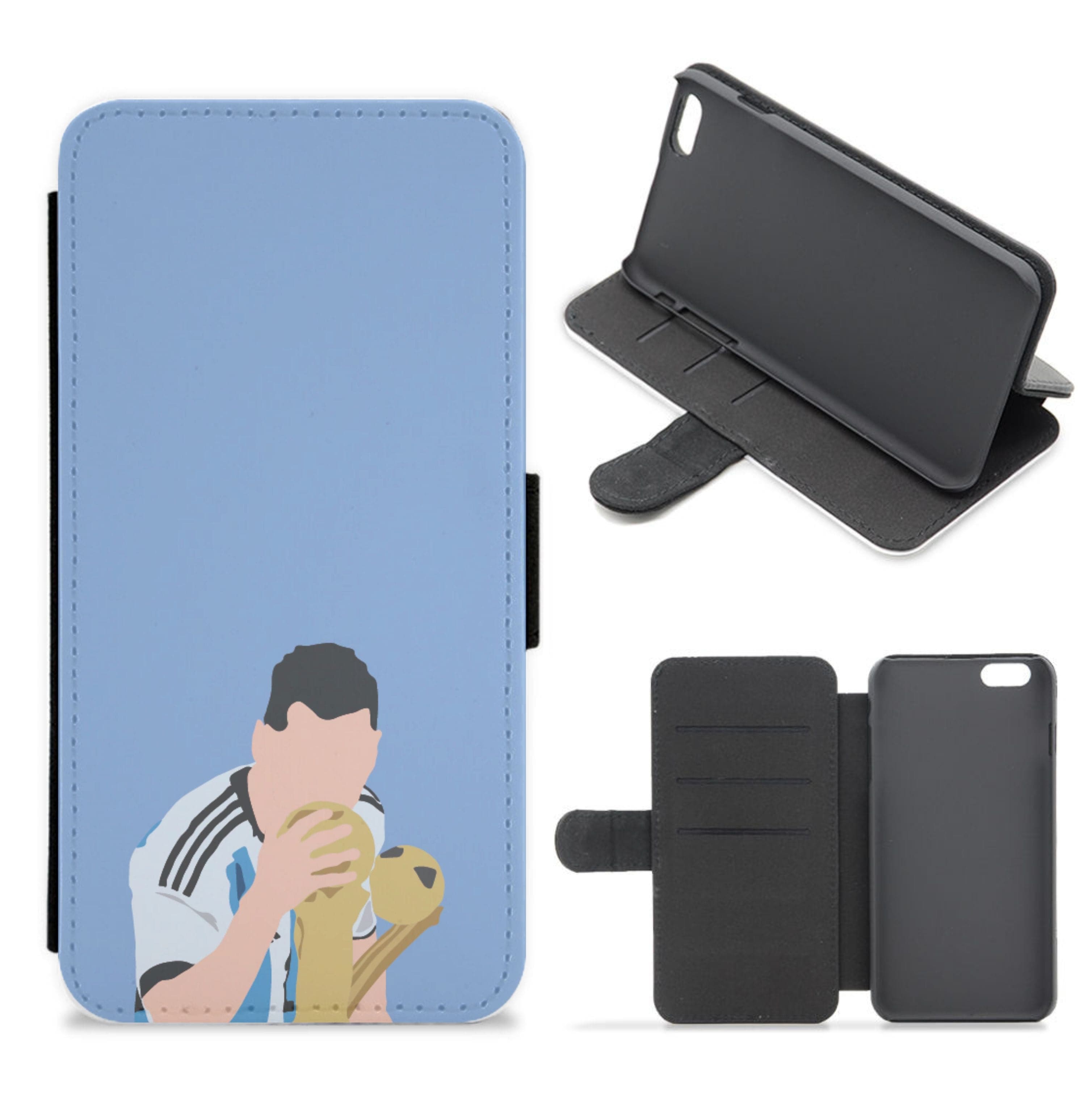 GOAT - Messi Flip / Wallet Phone Case