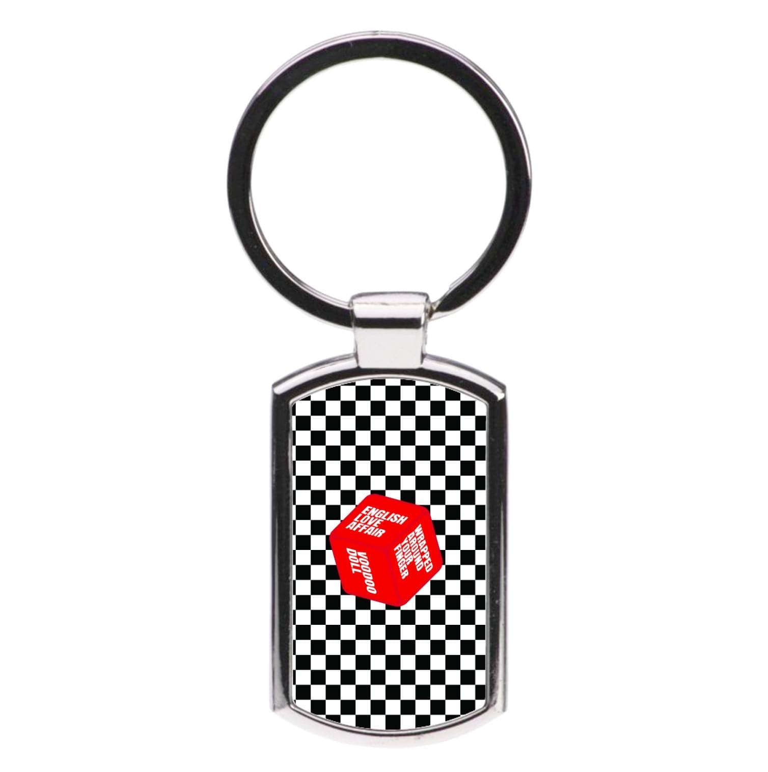 Dice Luxury Keyring