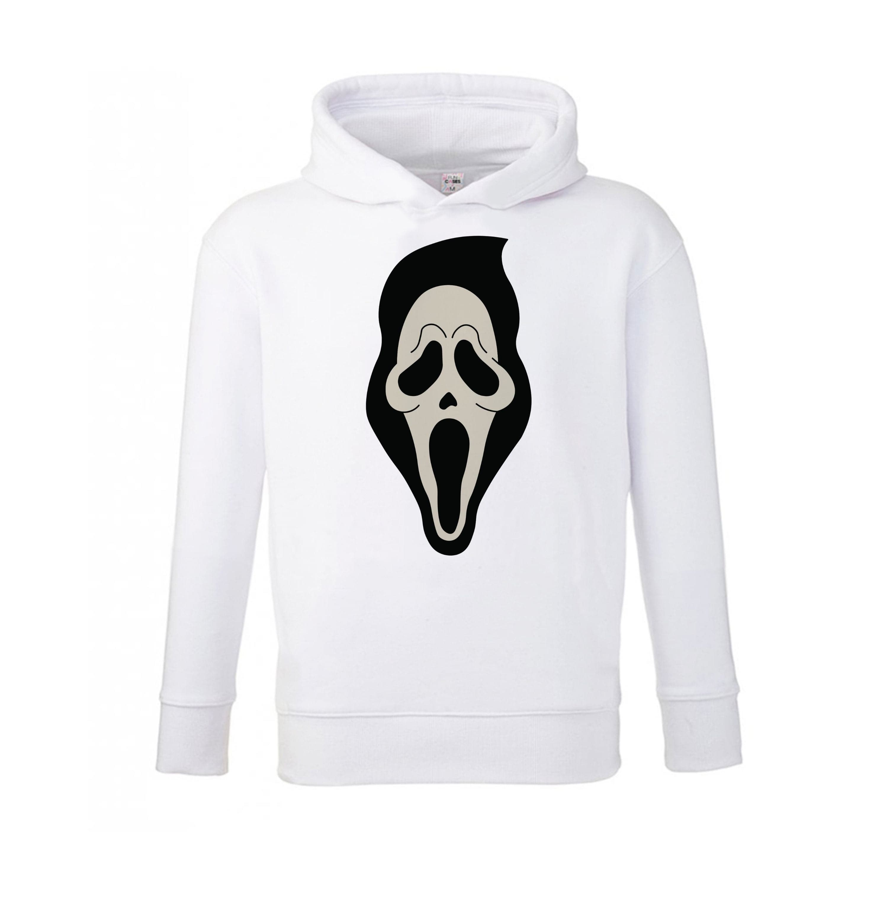 Pink Ghostface Pattern - Scream Kids Hoodie