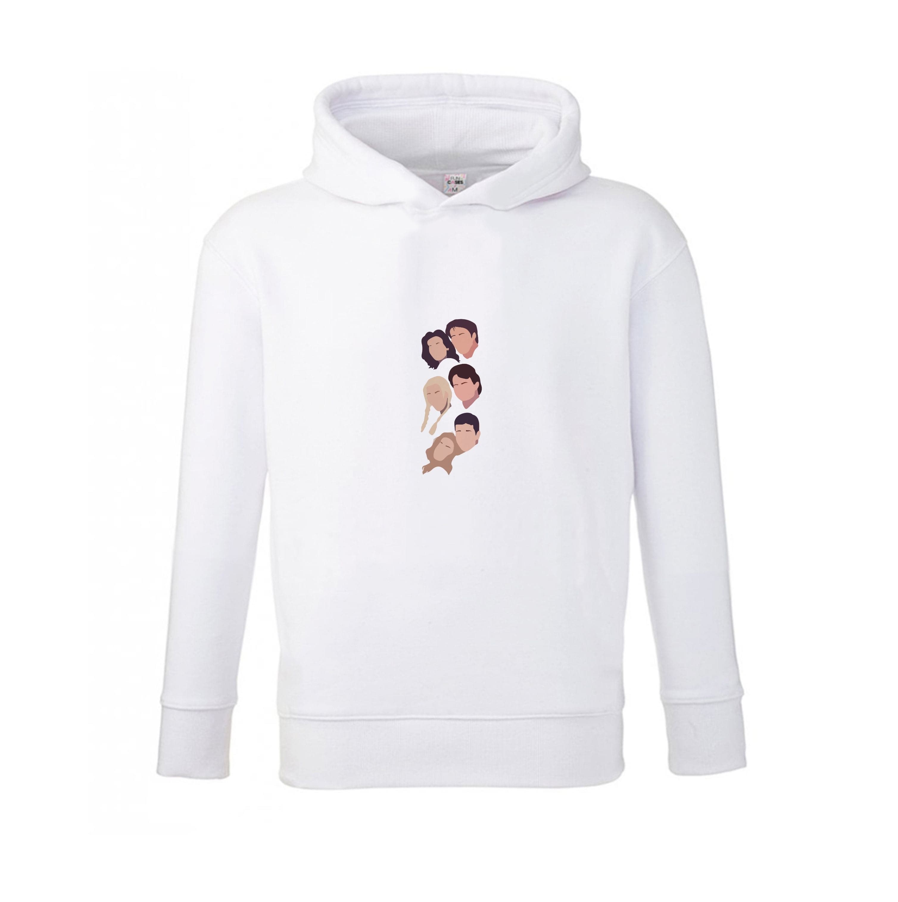 Cast Faces Kids Hoodie