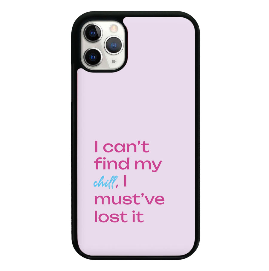 I Can't Find My Chill - Sabrina Carpenter Phone Case