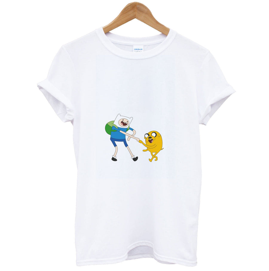 Jake The Dog And Finn The Human - Adventure Time T-Shirt