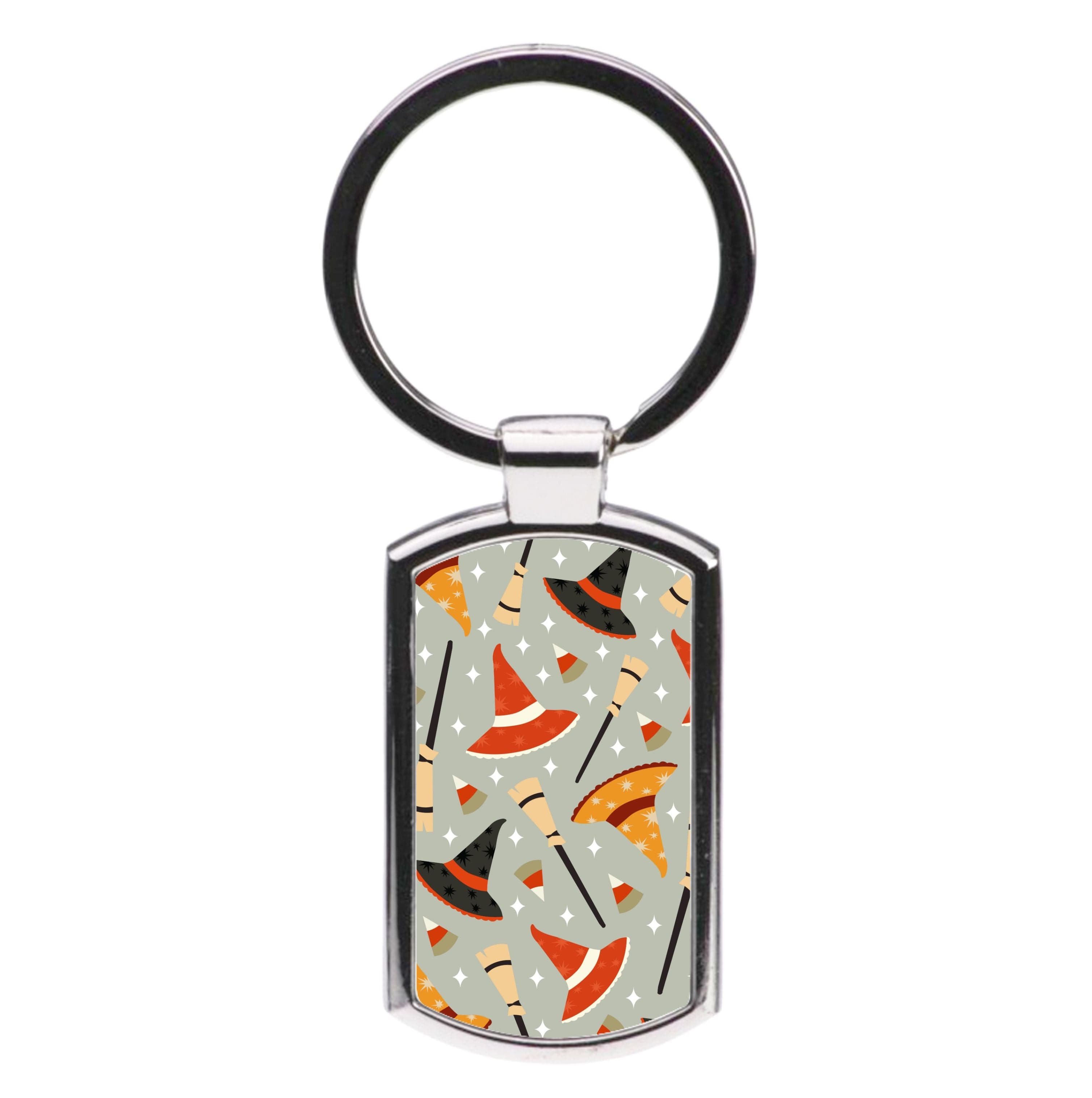 Halloween Pattern 19 Luxury Keyring