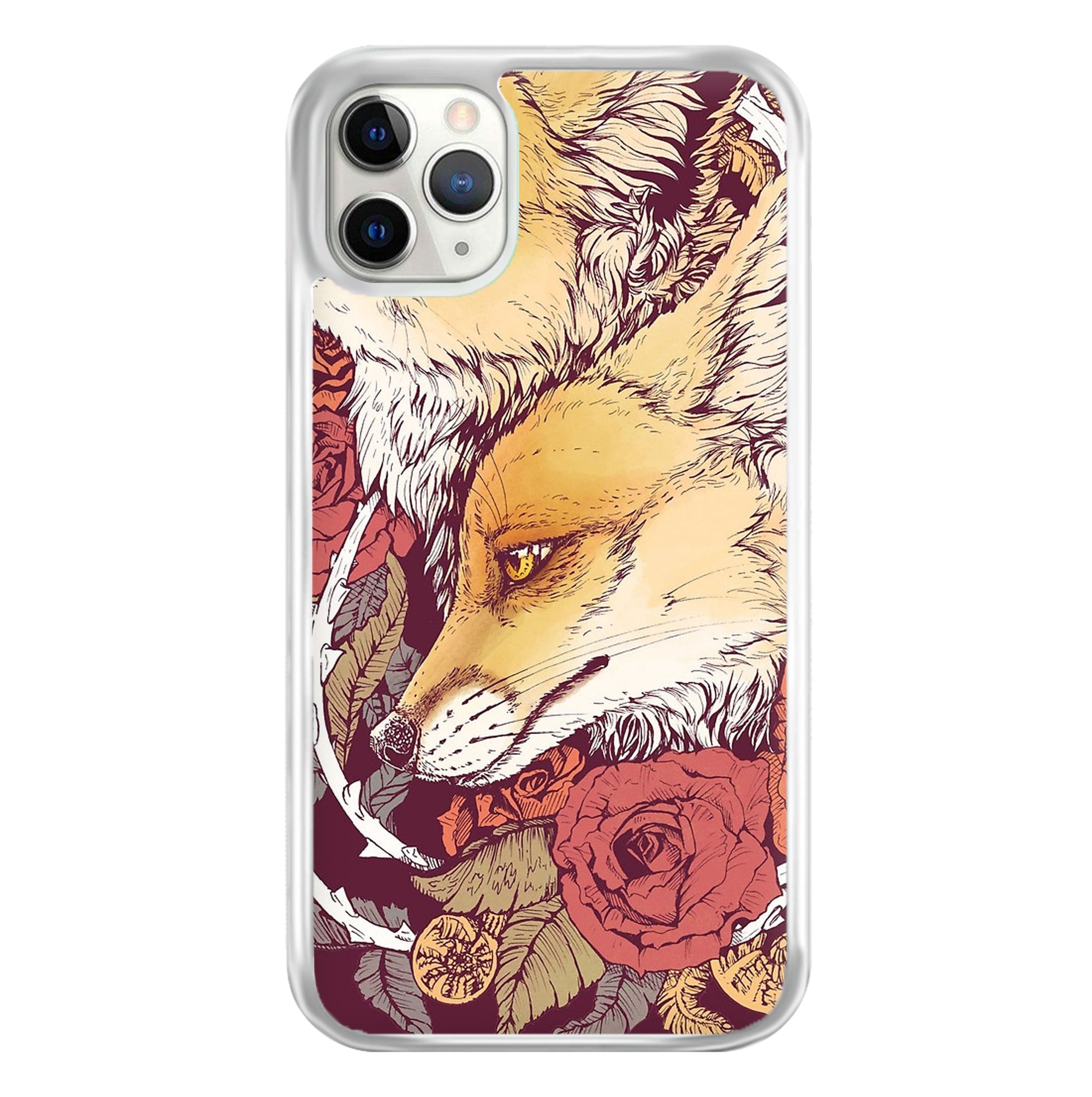 Red Fox Bloom Phone Case