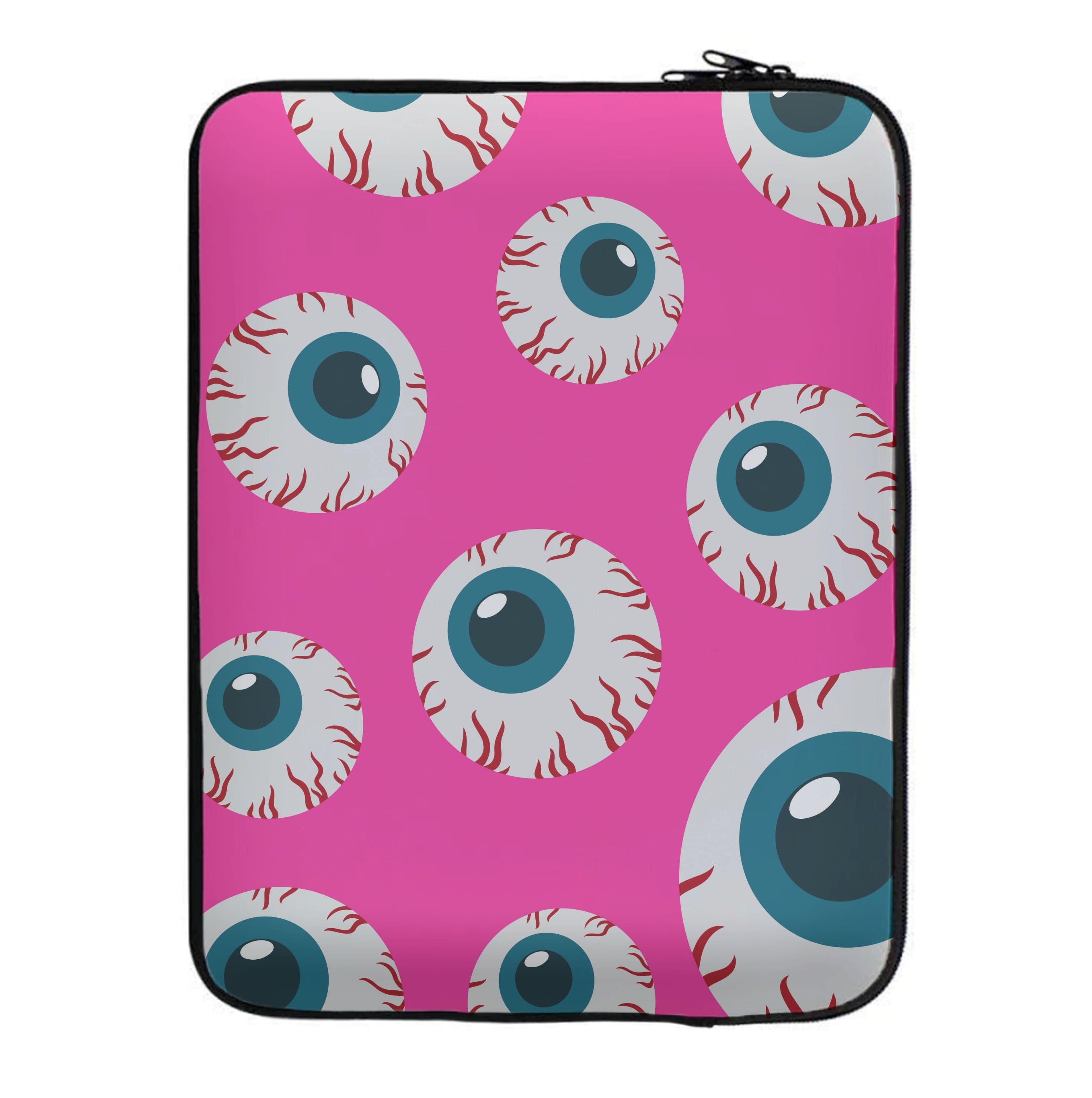 Spooky Eye Pattern Laptop Sleeve