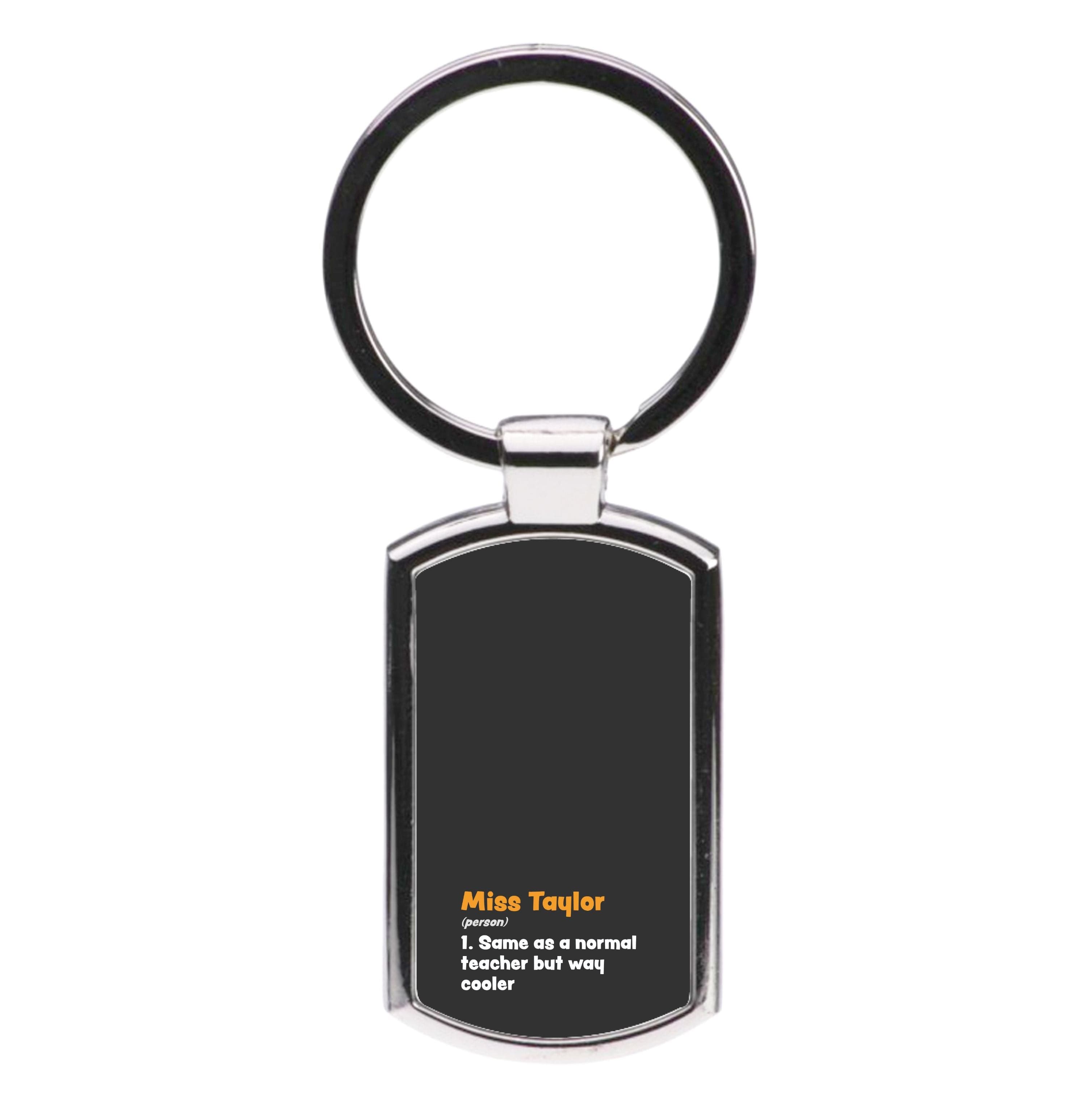 Way Cooler - Personalised Teachers Gift Luxury Keyring