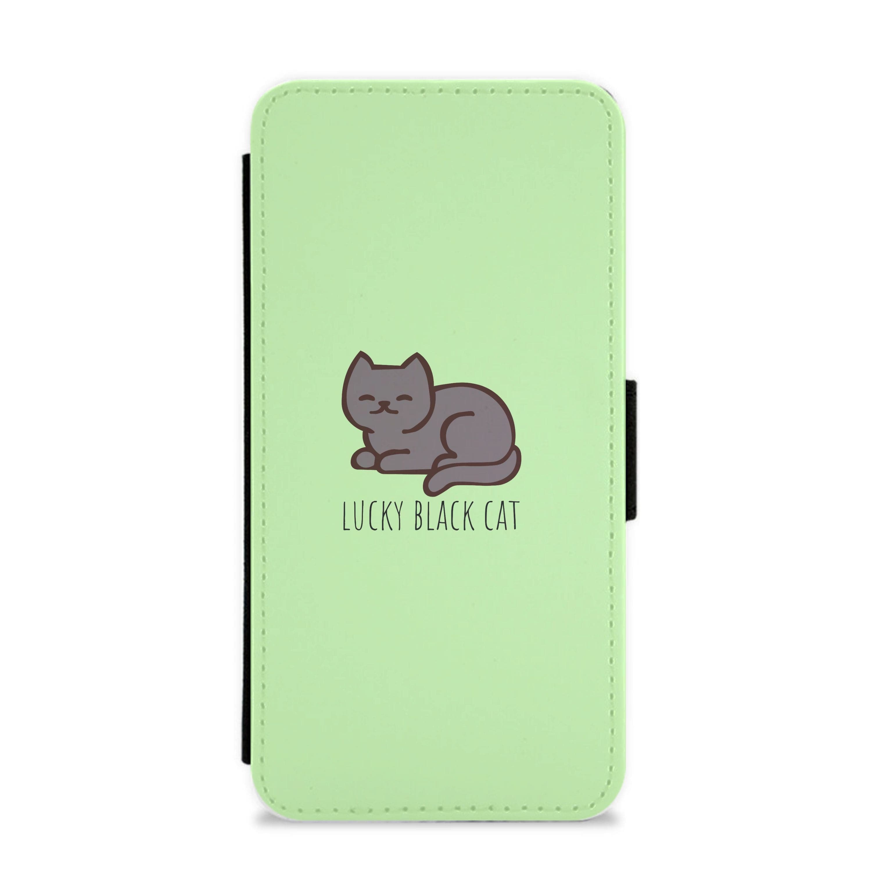 Lucky Black Cat - Cats Flip / Wallet Phone Case