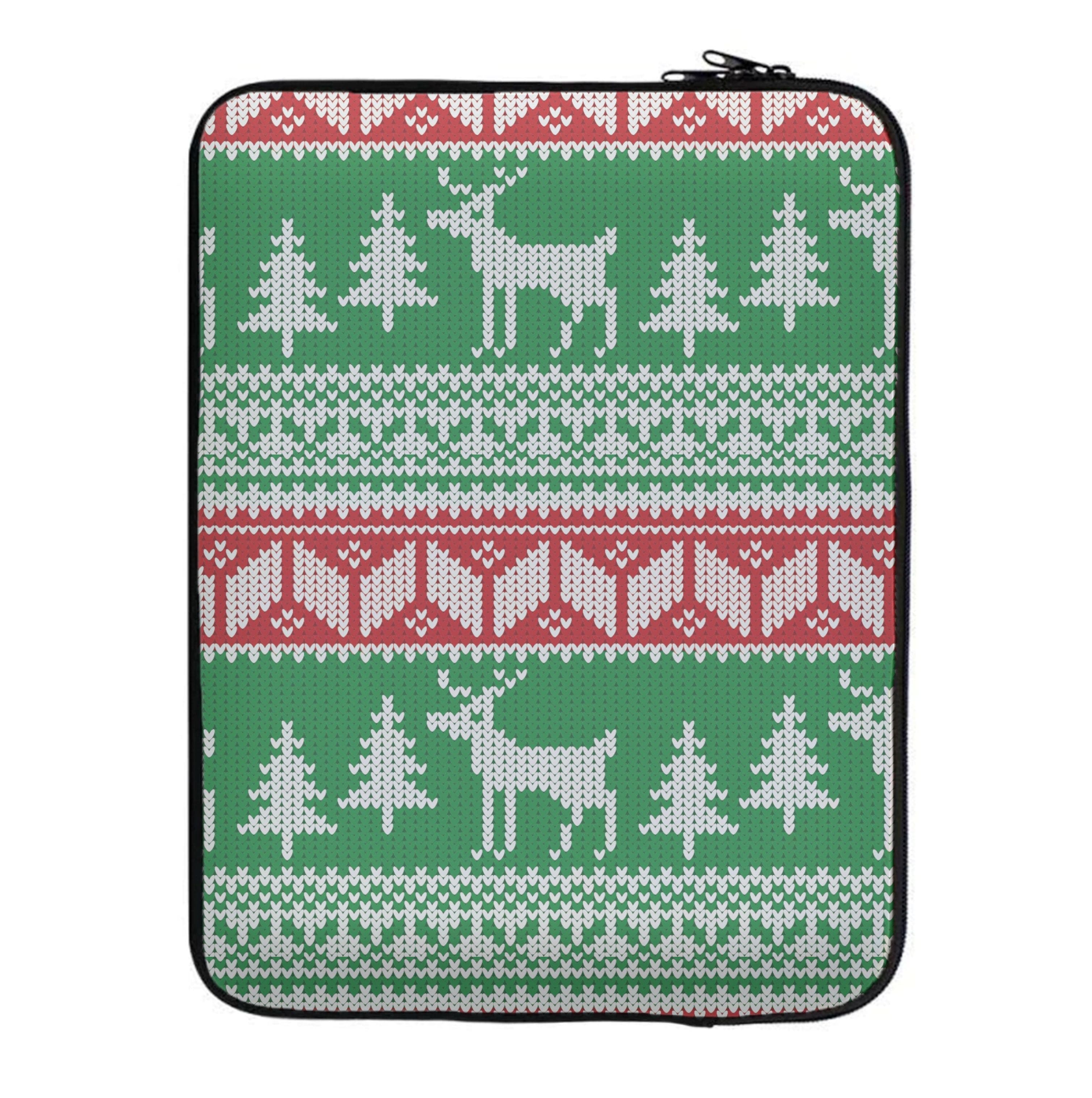 Christmas Jumper Pattern Christmas Laptop Sleeve