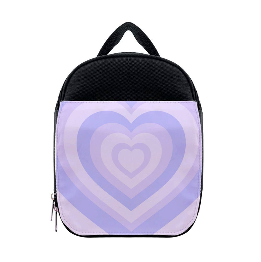 Purple - Colourful Hearts Lunchbox