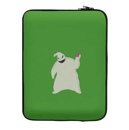 Oogie Boogie Green - TNBC Laptop Sleeve