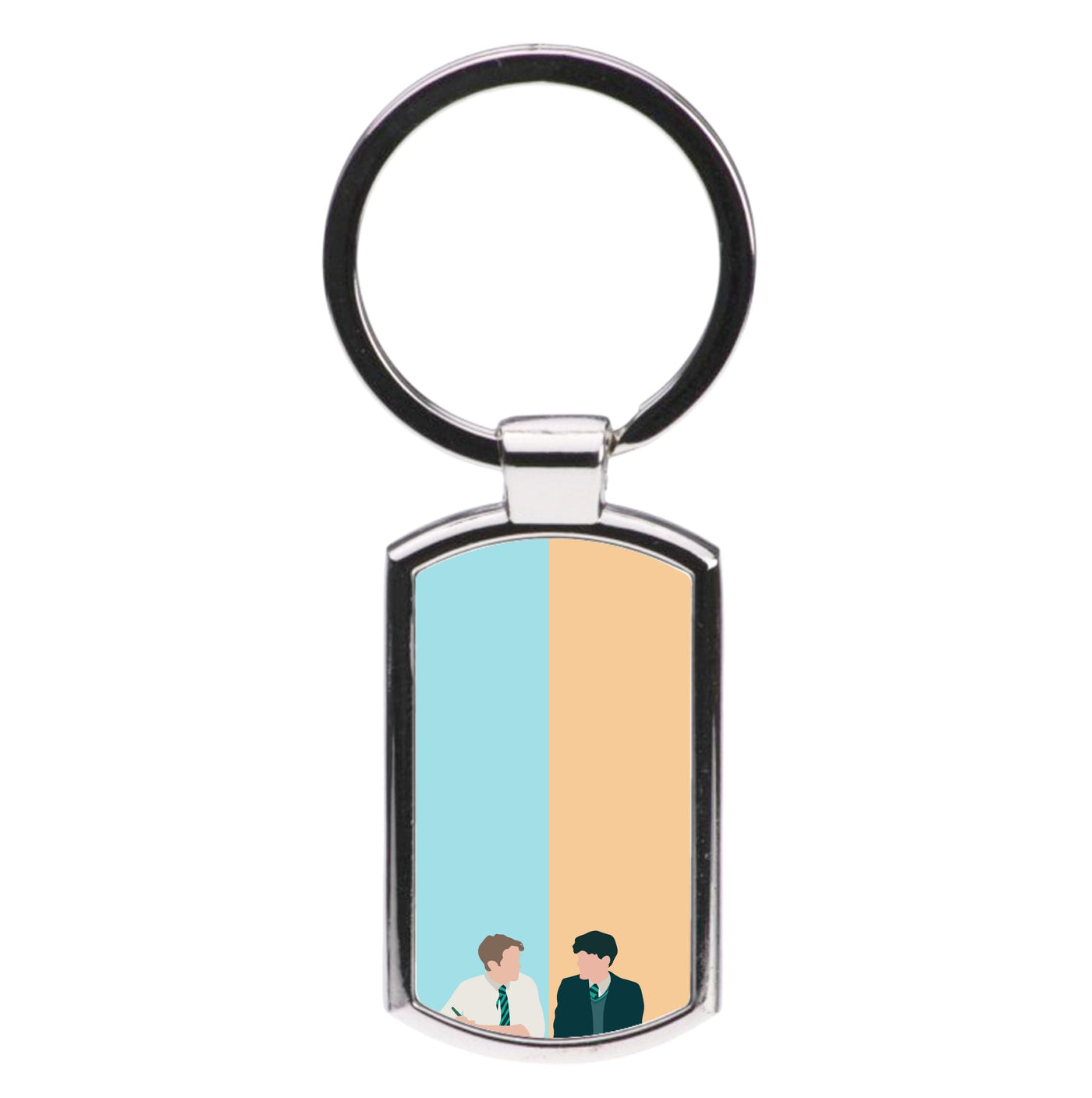 Blue And Yellow - Heartstopper Luxury Keyring