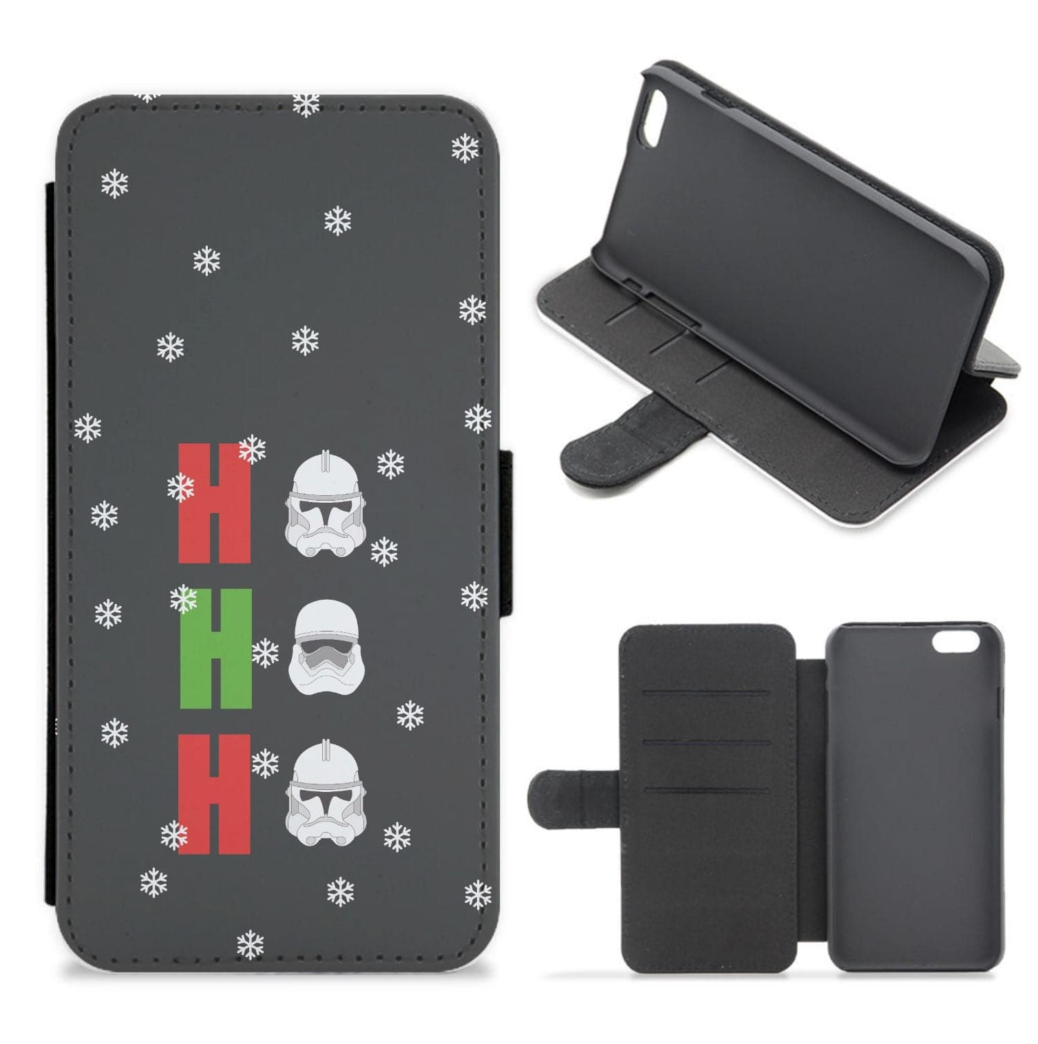 Ho Ho Ho Troopers Flip / Wallet Phone Case