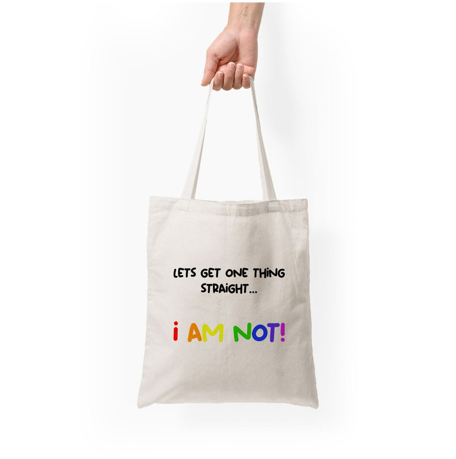 I Am Not - Pride Tote Bag