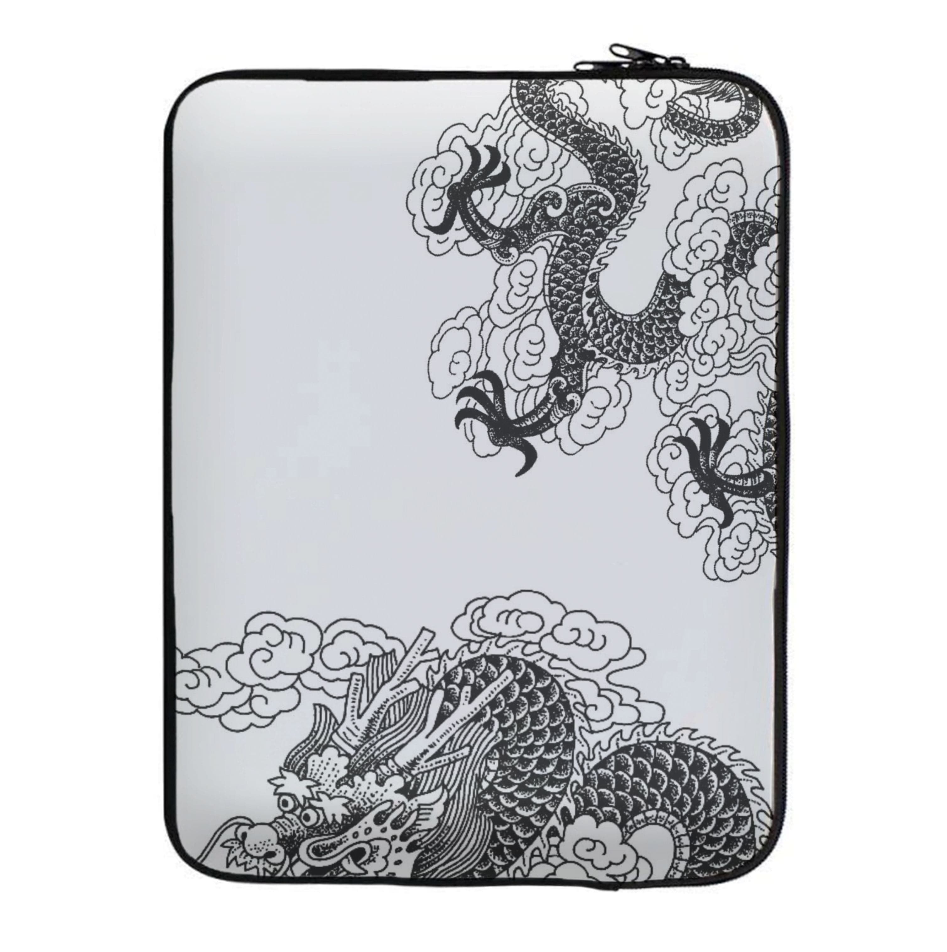 Black Dragon Laptop Sleeve