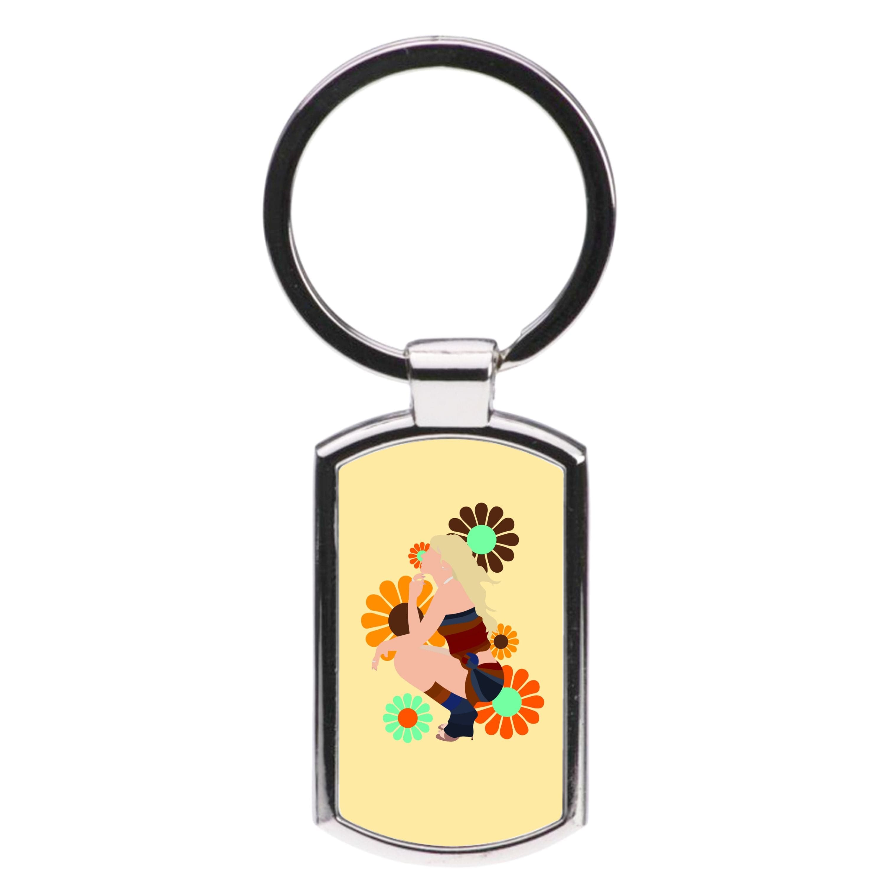 Floral Sabrina Luxury Keyring